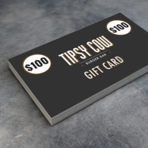 Tipsy Cow Gift Card $100