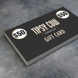 Tipsy Cow Gift Card $50